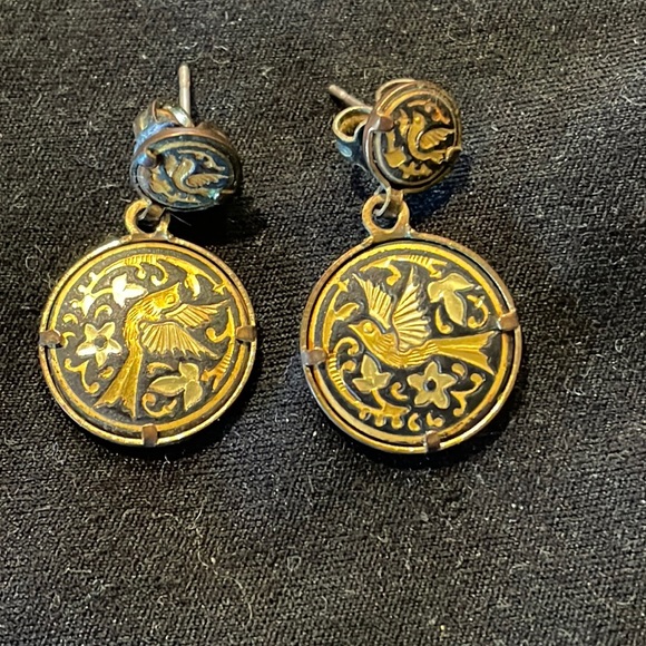 Jewelry - Hand made Portuguese Carved Earrings